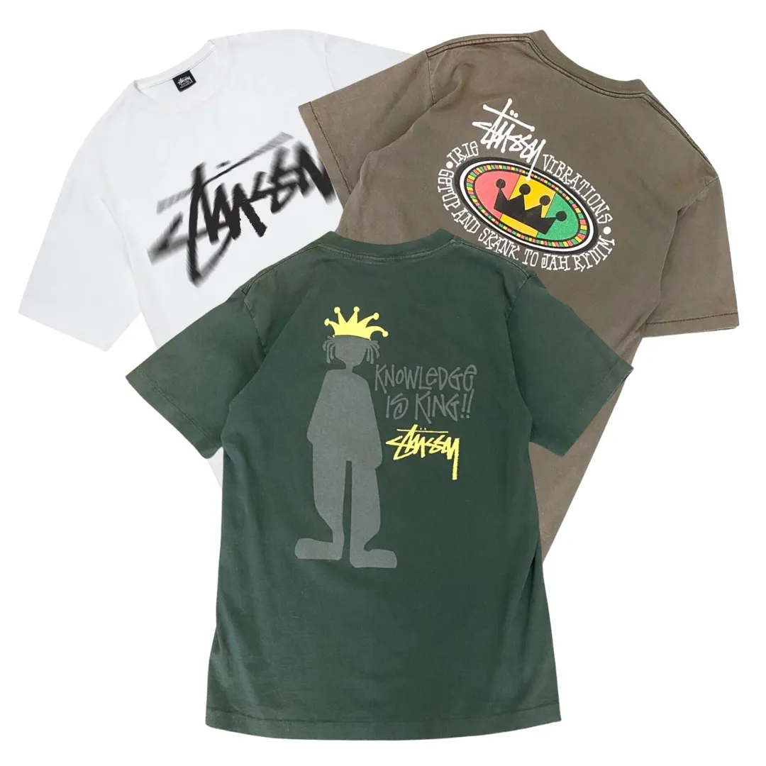 25x STUSSY T-SHIRTS