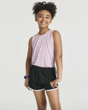 5 Pack: Girls' Dry-Fit Active Athletic Dolphin Shorts