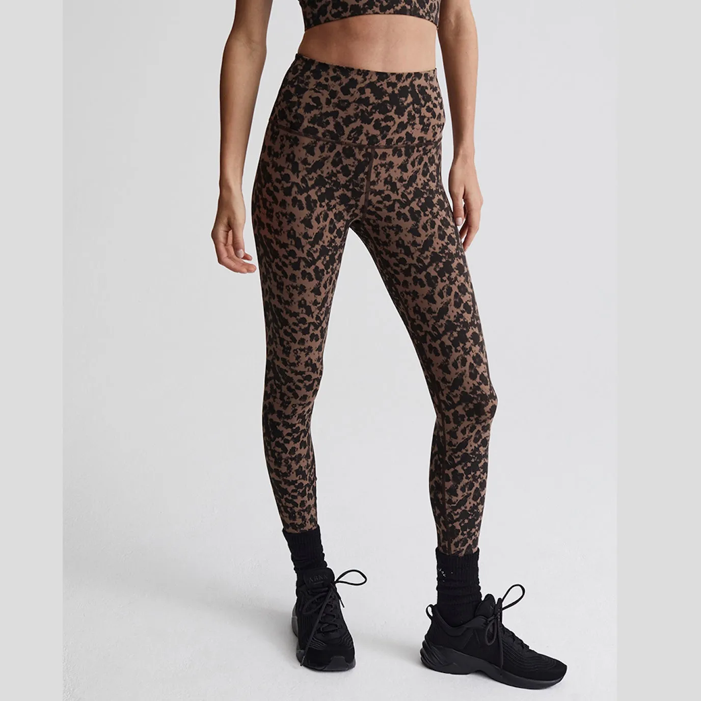 Always High Rise Leggings - Blurred Copper Animal