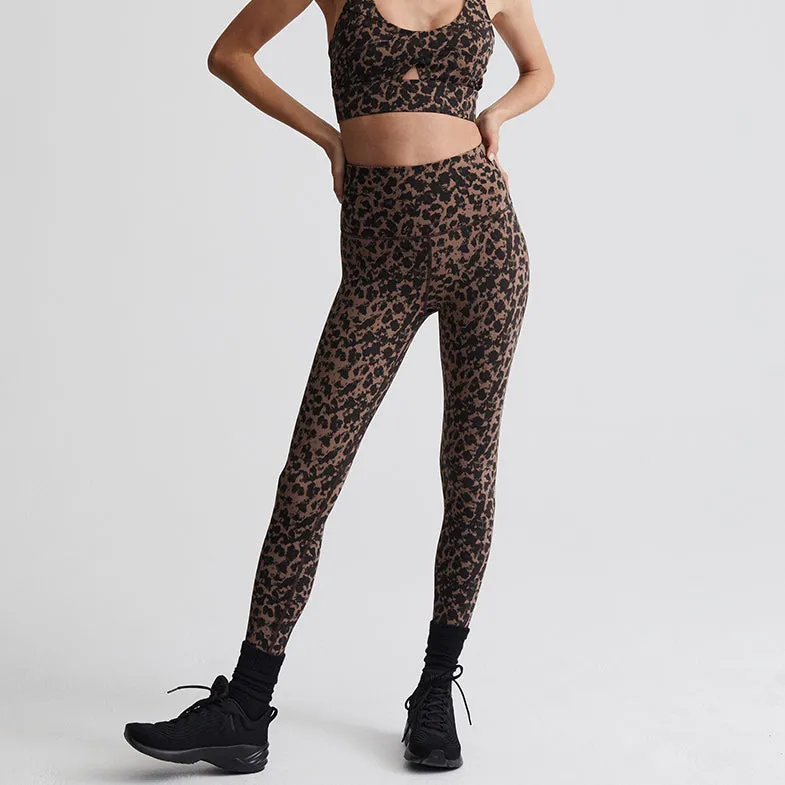 Always High Rise Leggings - Blurred Copper Animal