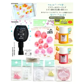 Balloons & Hearts Theme Resin Kit