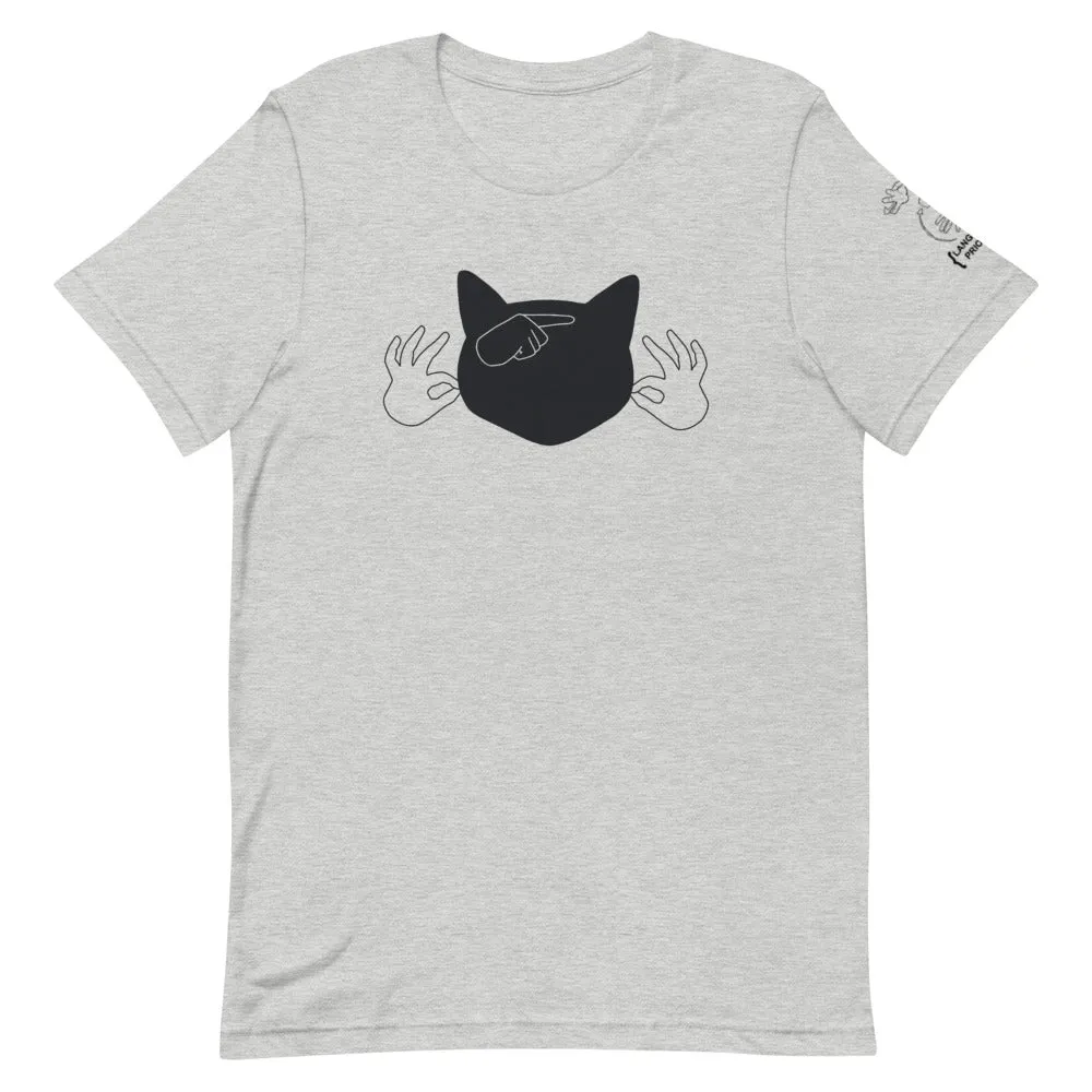 Black Cat (ASL) Short Sleeve Tee [100% Cotton]