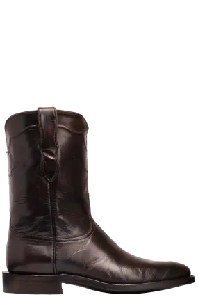 Black Jack Men's Brush Off Goat Roper Boots - Brown