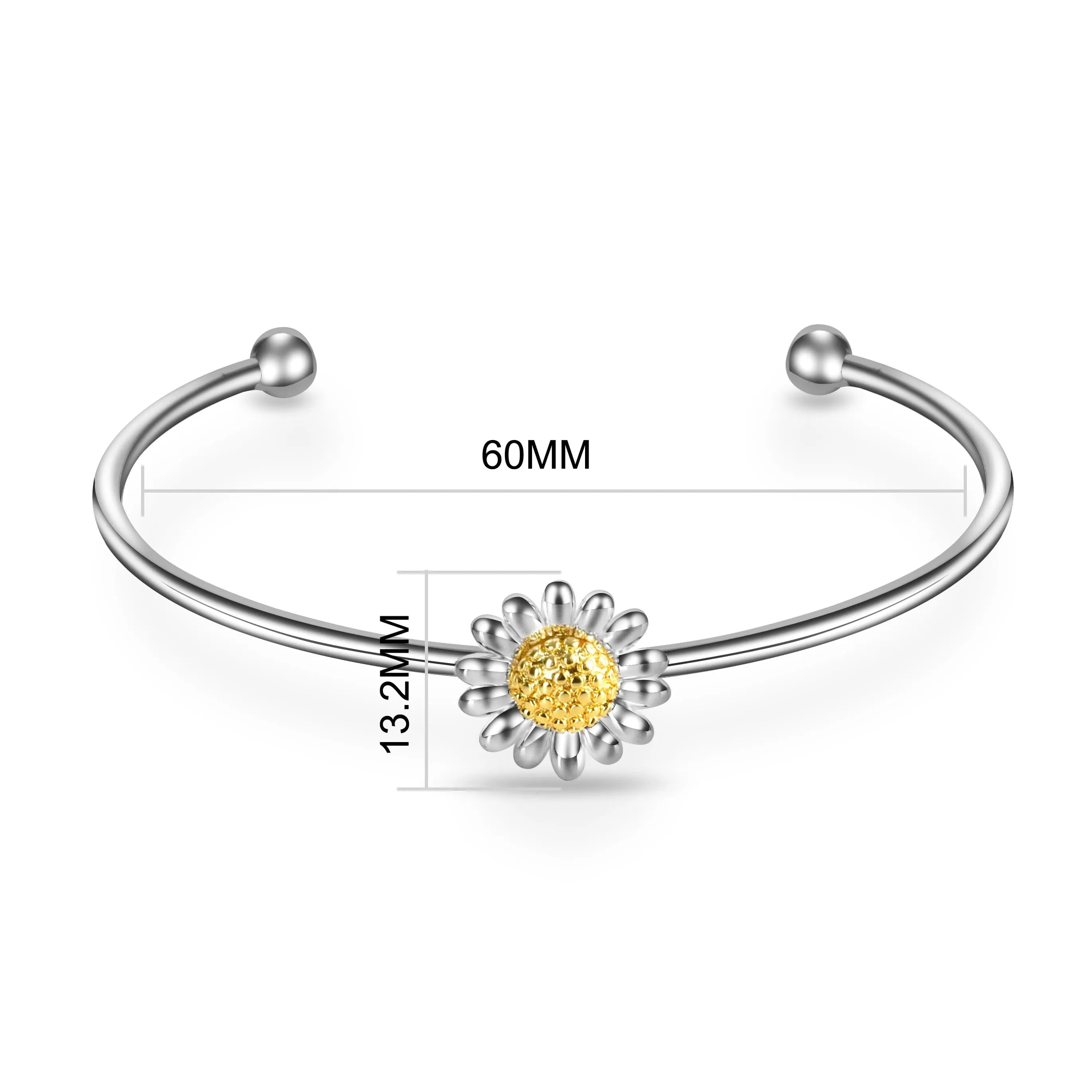 Daisy Cuff Bangle