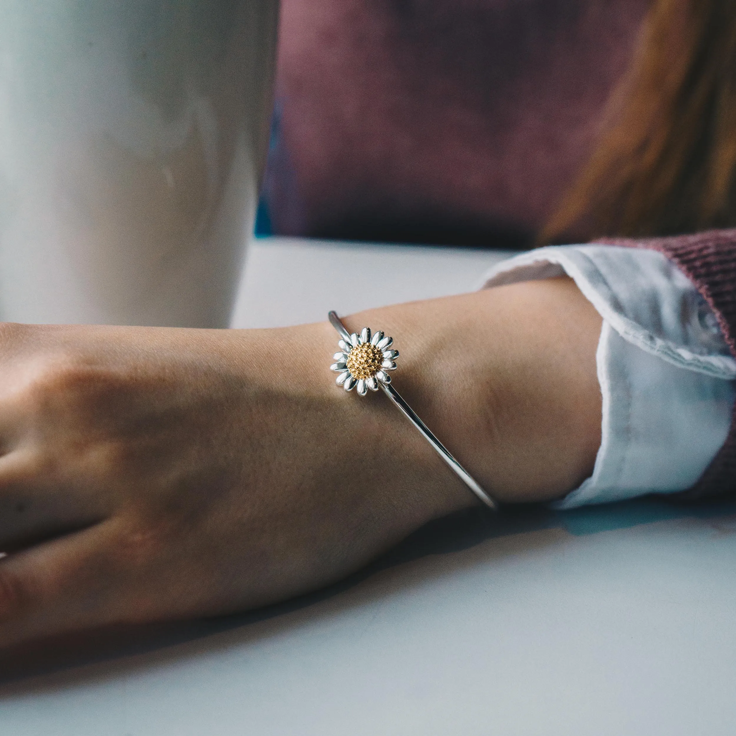 Daisy Cuff Bangle