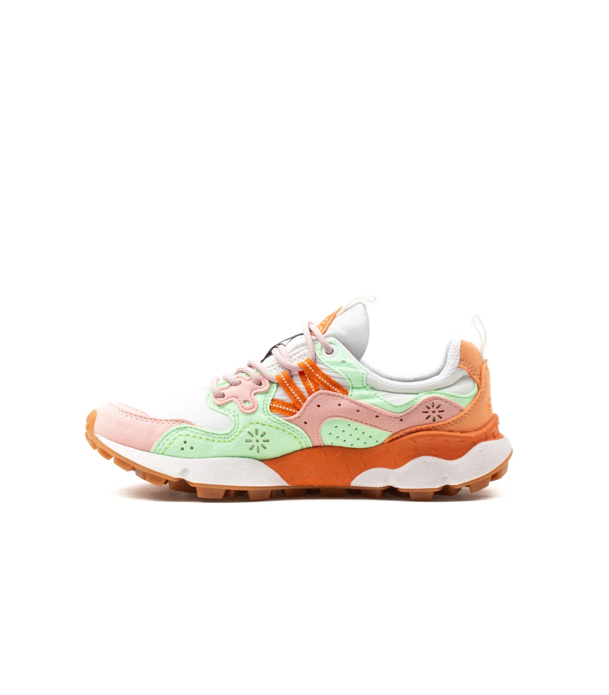 Flower Mountain Yamano 3 Kaiso Eco Peach Green Women