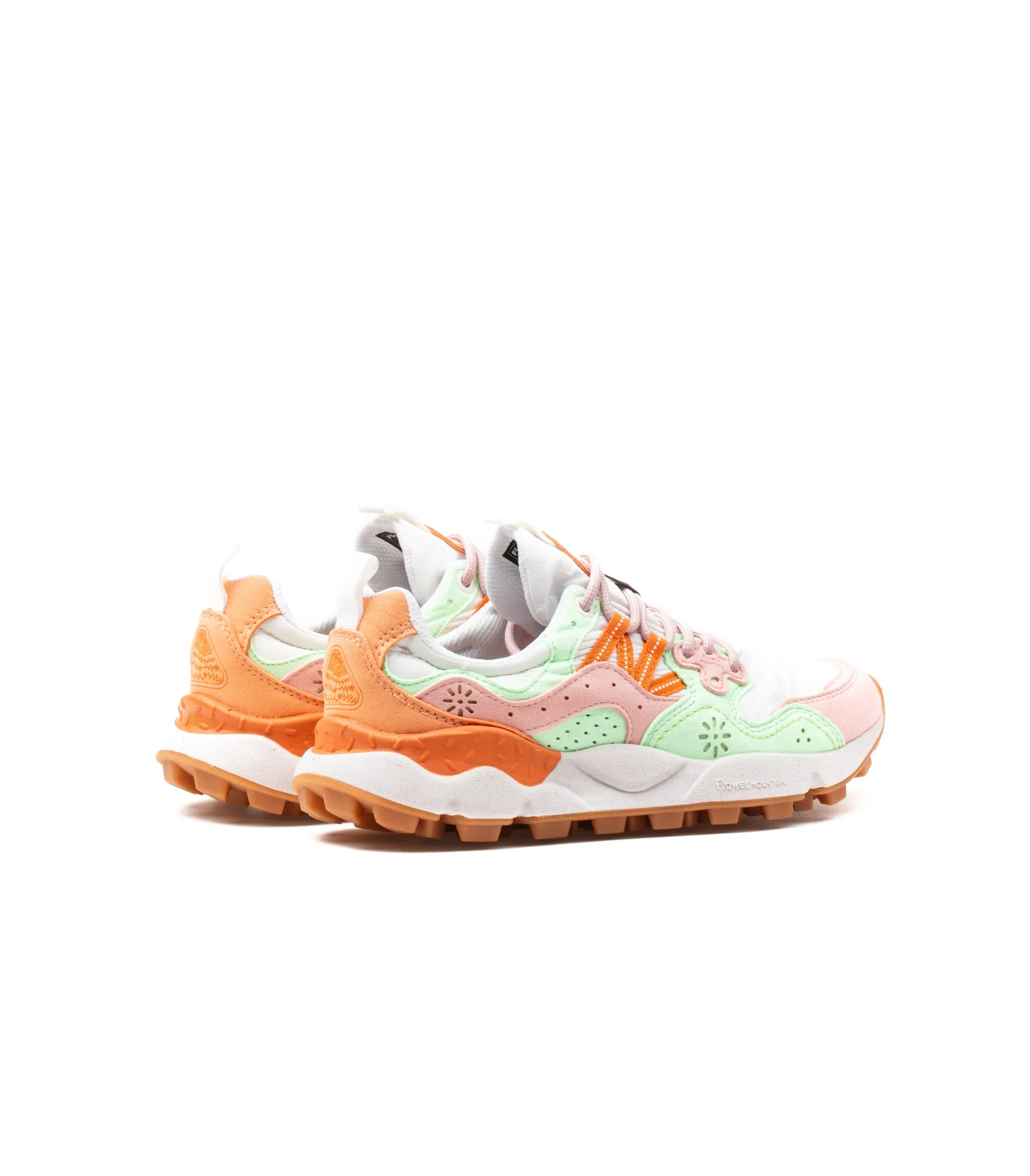 Flower Mountain Yamano 3 Kaiso Eco Peach Green Women