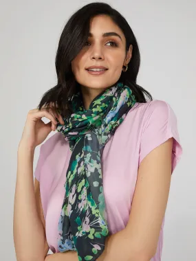 Flower Print Scarf