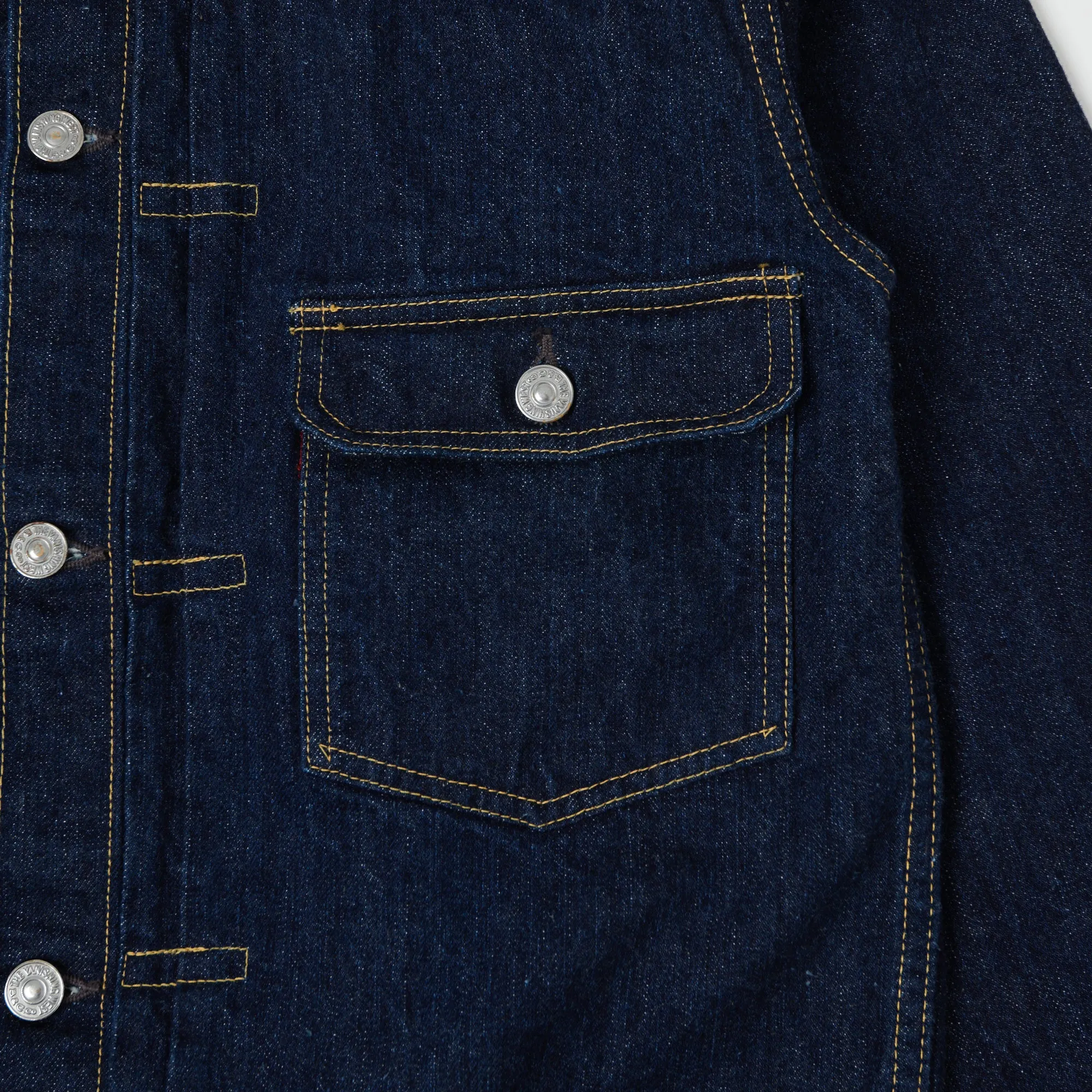 Freewheelers 506XX 'The Vanishing West' Type-I Denim Jacket - One Wash