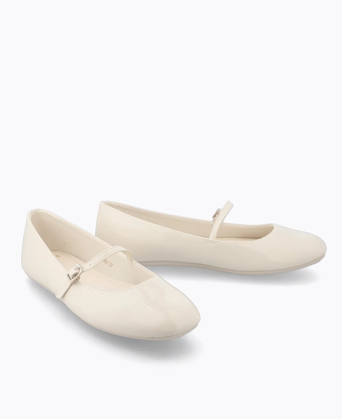 Gianne Mary Jane Flats - Beige