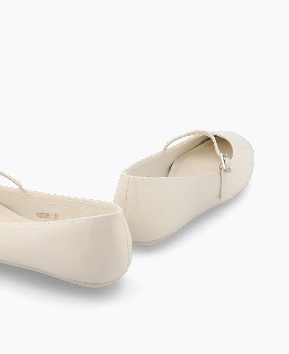 Gianne Mary Jane Flats - Beige