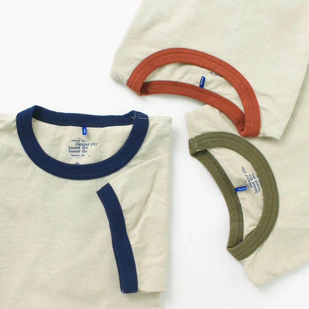 GOOD ON / Short Sleeve Ringer T-Shirt