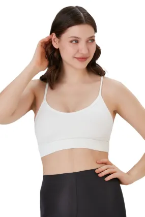 Juniors' and Women's Workout Wear, Spaghetti Strap Racer Back Bra Top