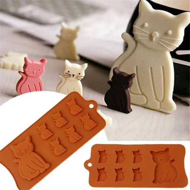 Kitty Silicone Molds