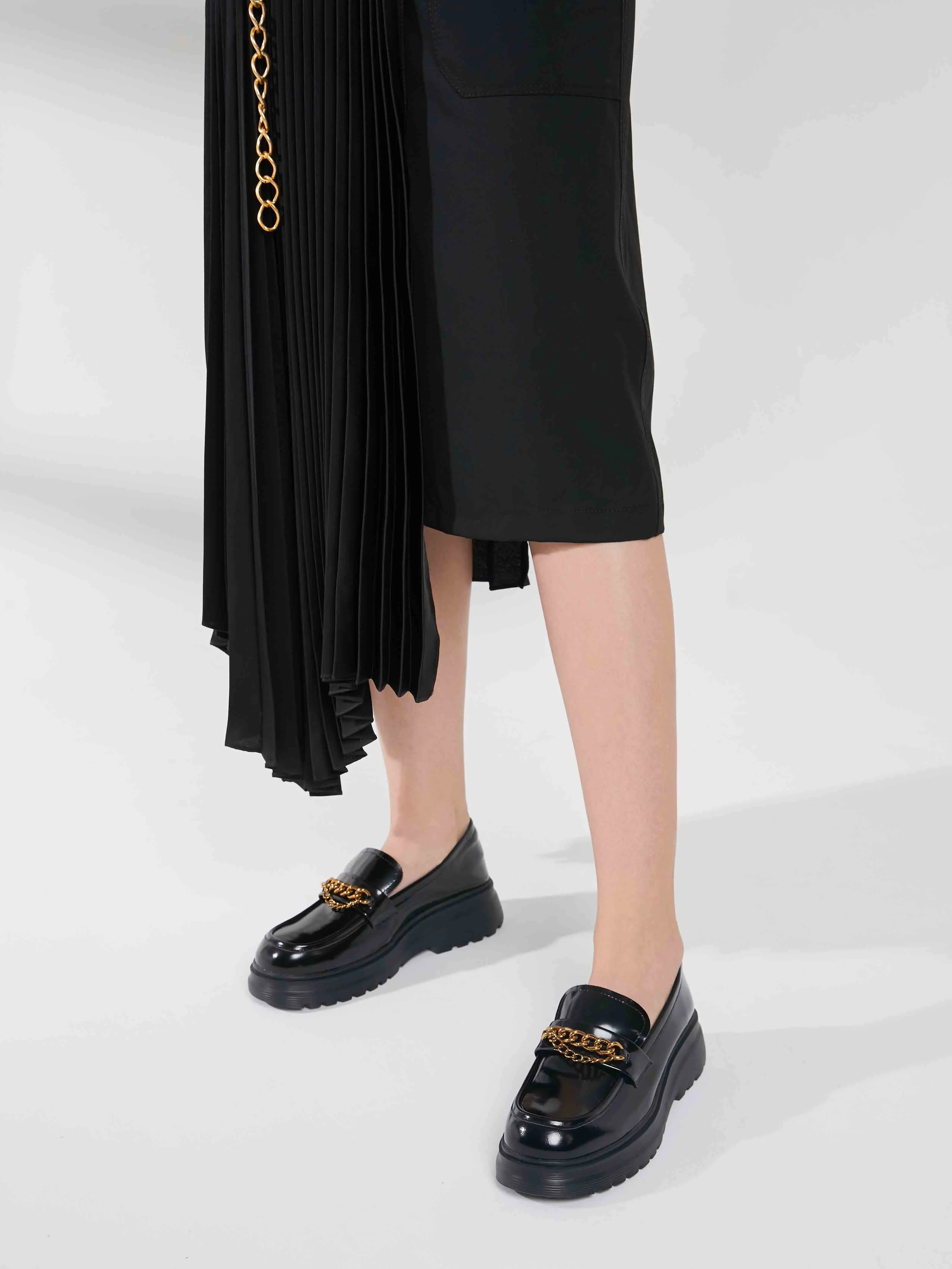 Lucia Platform Loafers