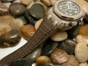 Lungomare Chocolate Shark Strap For Audemars Piguet Royal Oak Offshore