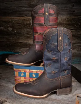 Men's Rebel Pro Vintage Flag Cowboy Boot DDB0303