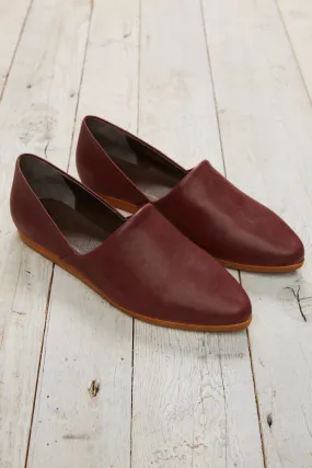 Padu Flats - Exclusive Burgundy