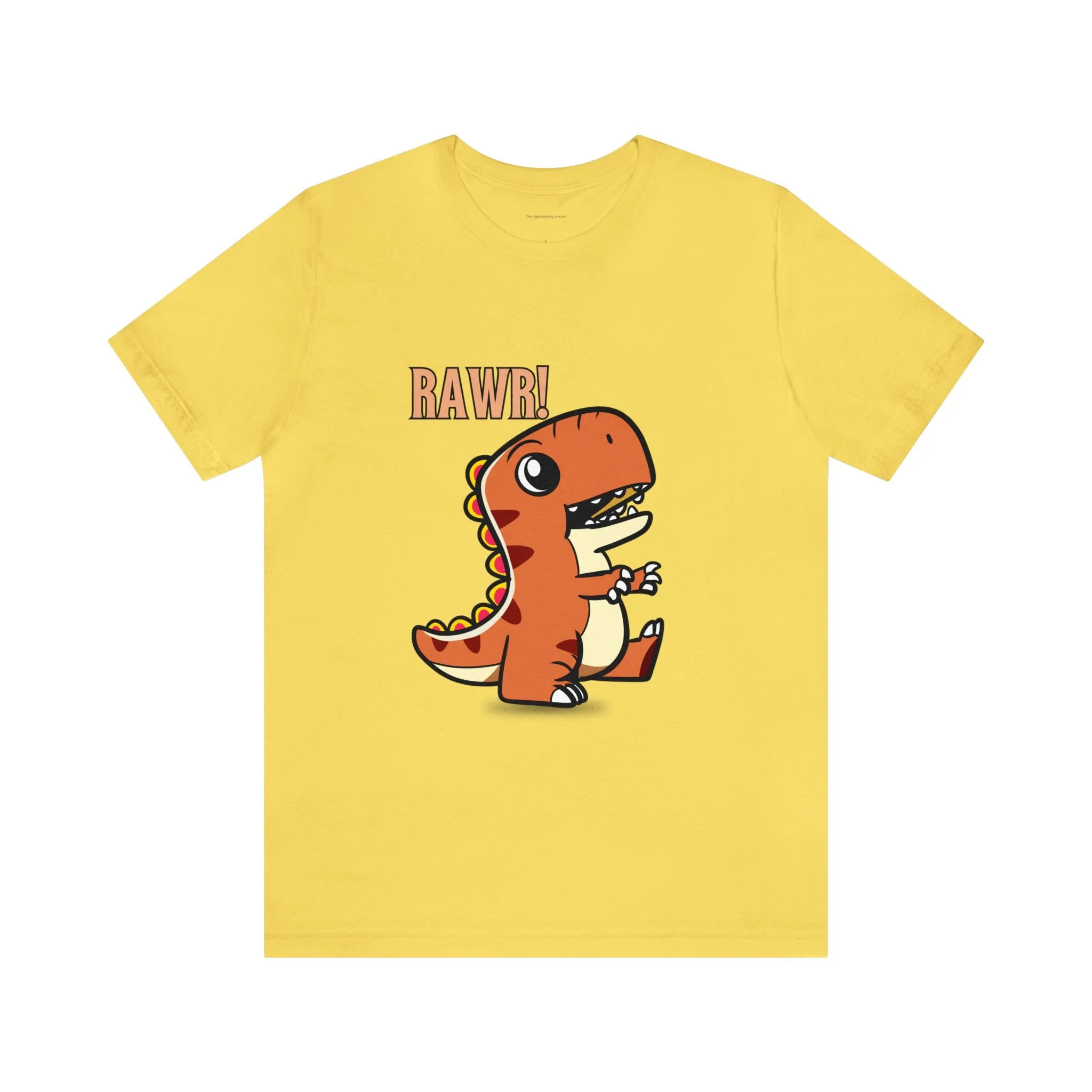 Rawr Dinosaur Cute Unisex Jersey Short Sleeve Tee