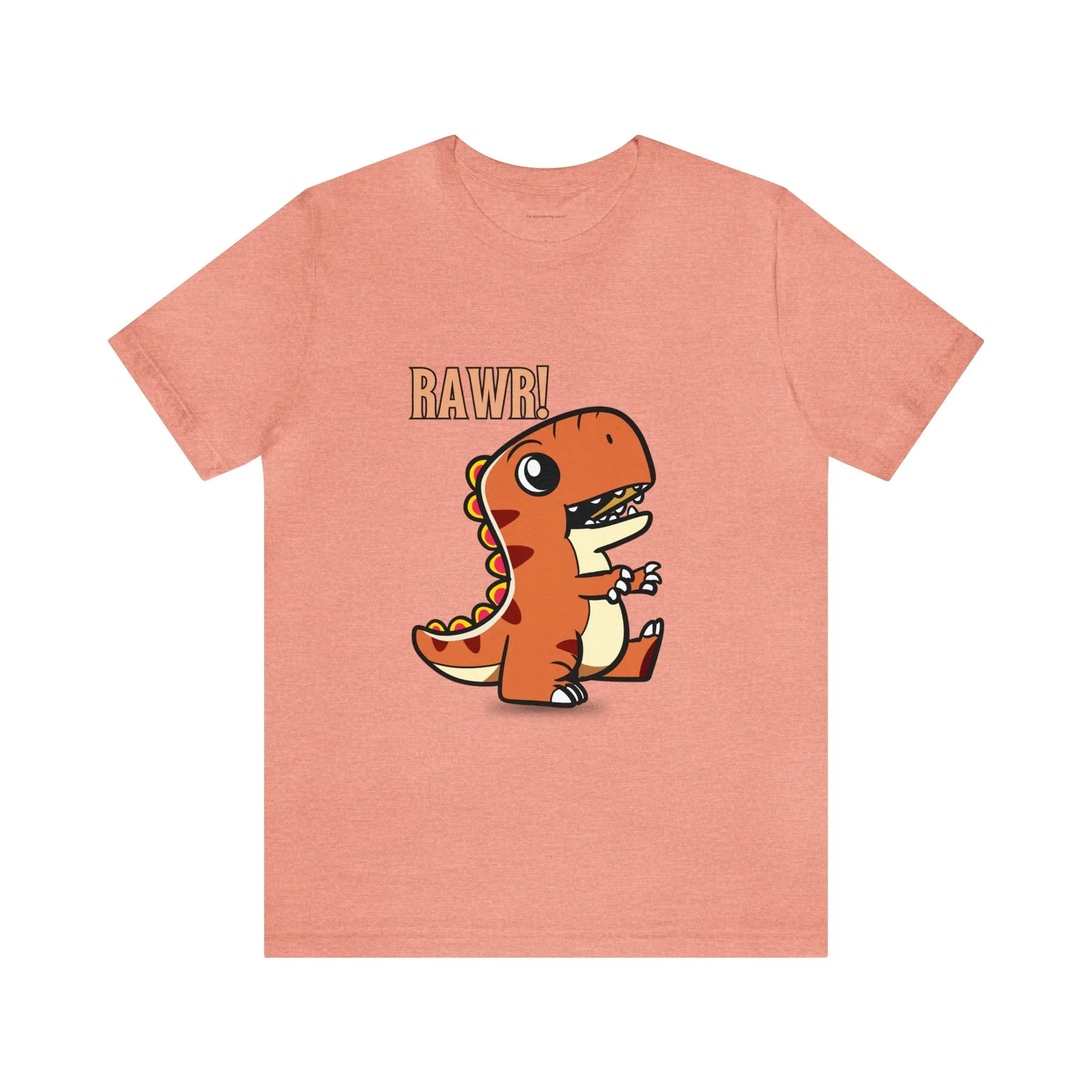 Rawr Dinosaur Cute Unisex Jersey Short Sleeve Tee