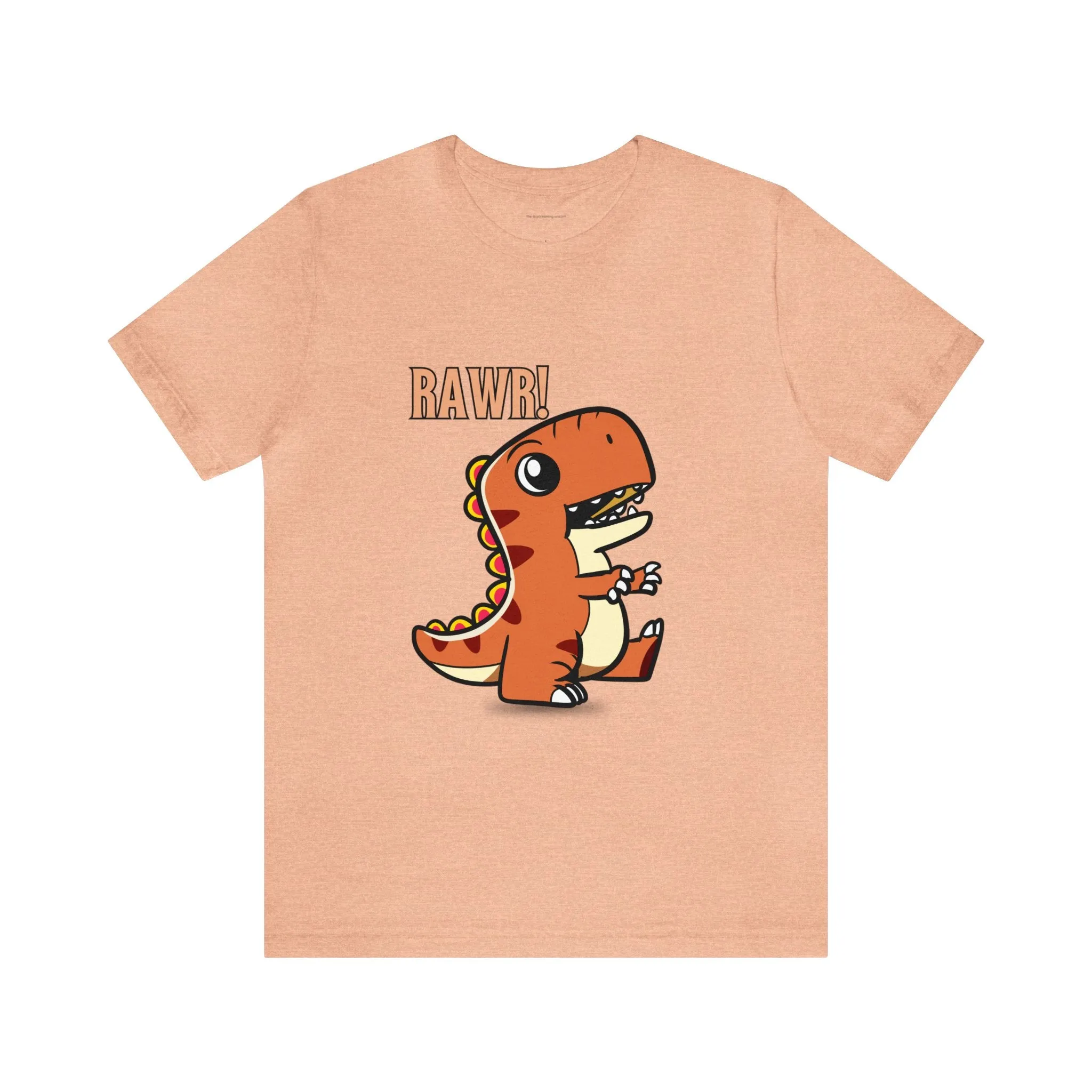 Rawr Dinosaur Cute Unisex Jersey Short Sleeve Tee