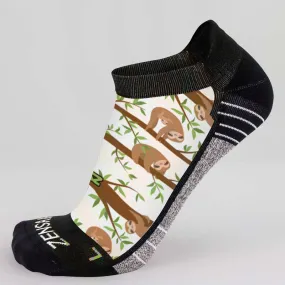 Sloths Running Socks (No Show)