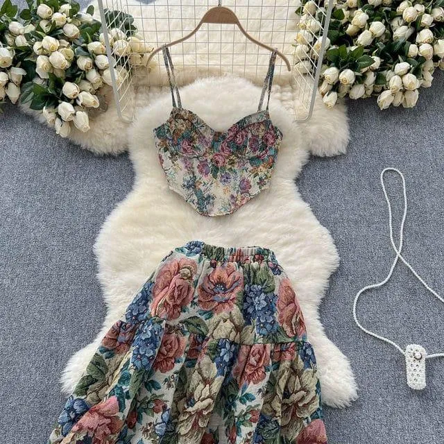 Taisiya Vintage Coord Set