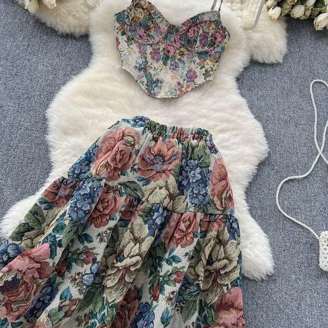 Taisiya Vintage Coord Set