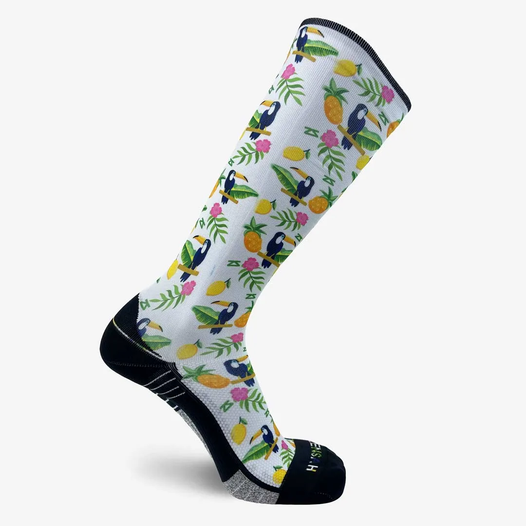 Toucans Compression Socks (Knee-High)