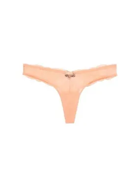 UNDERWEAR Women s Flower Lace Nylon Thong Orange