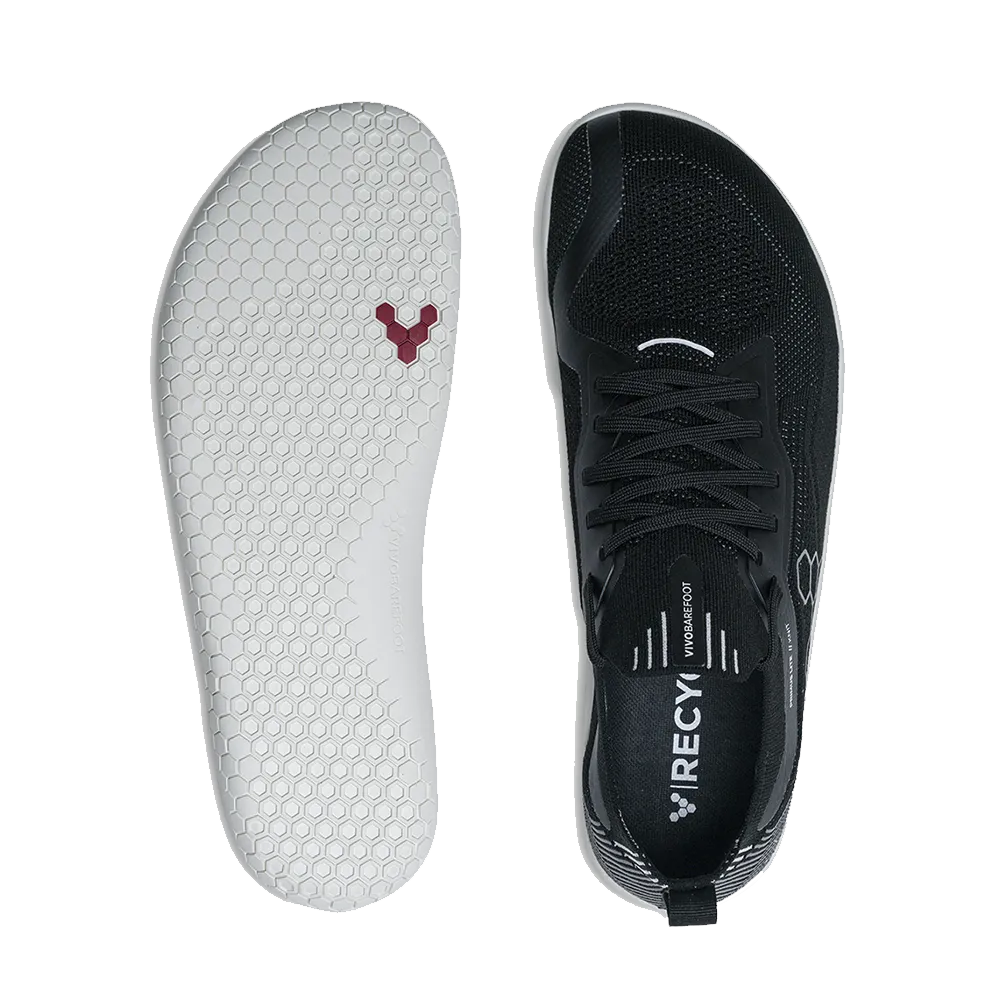 Vivobarefoot Primus Lite Knit Mens Obsidian