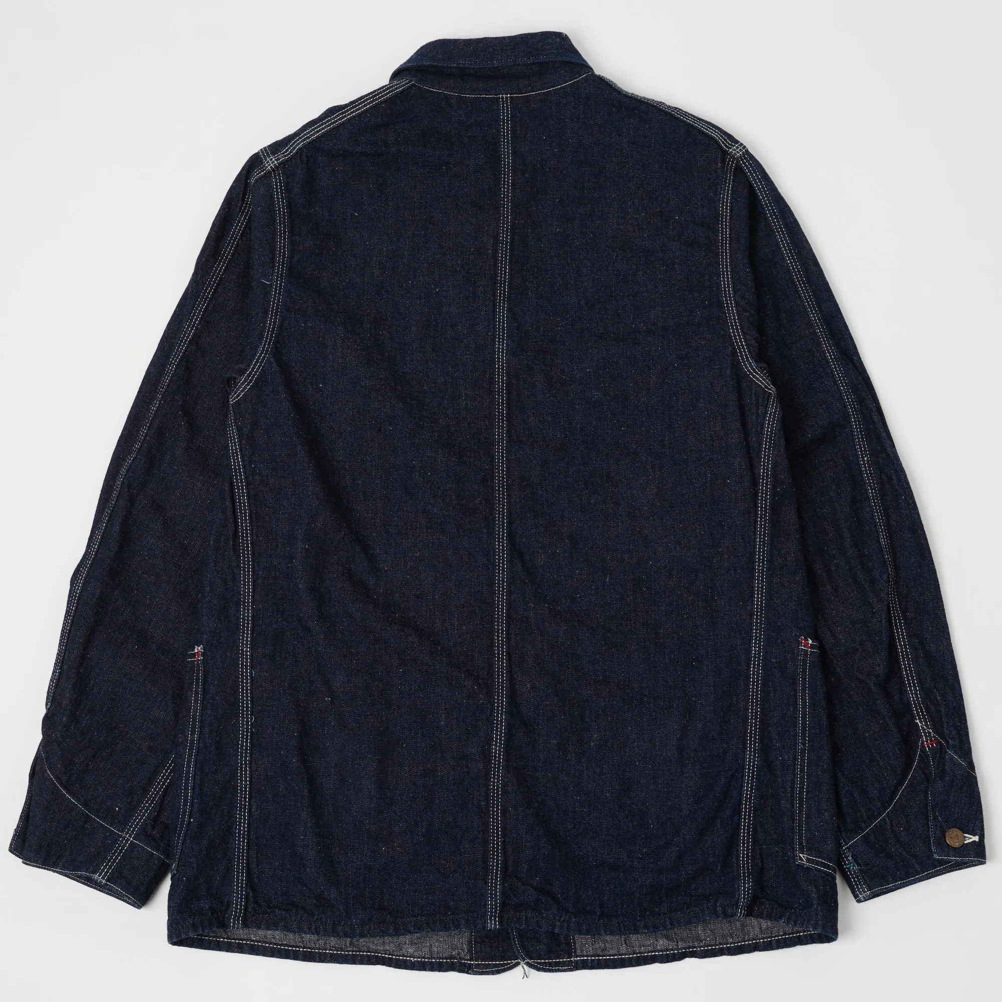 Warehouse & Co 2110 Denim Coverall Jacket - Rinsed